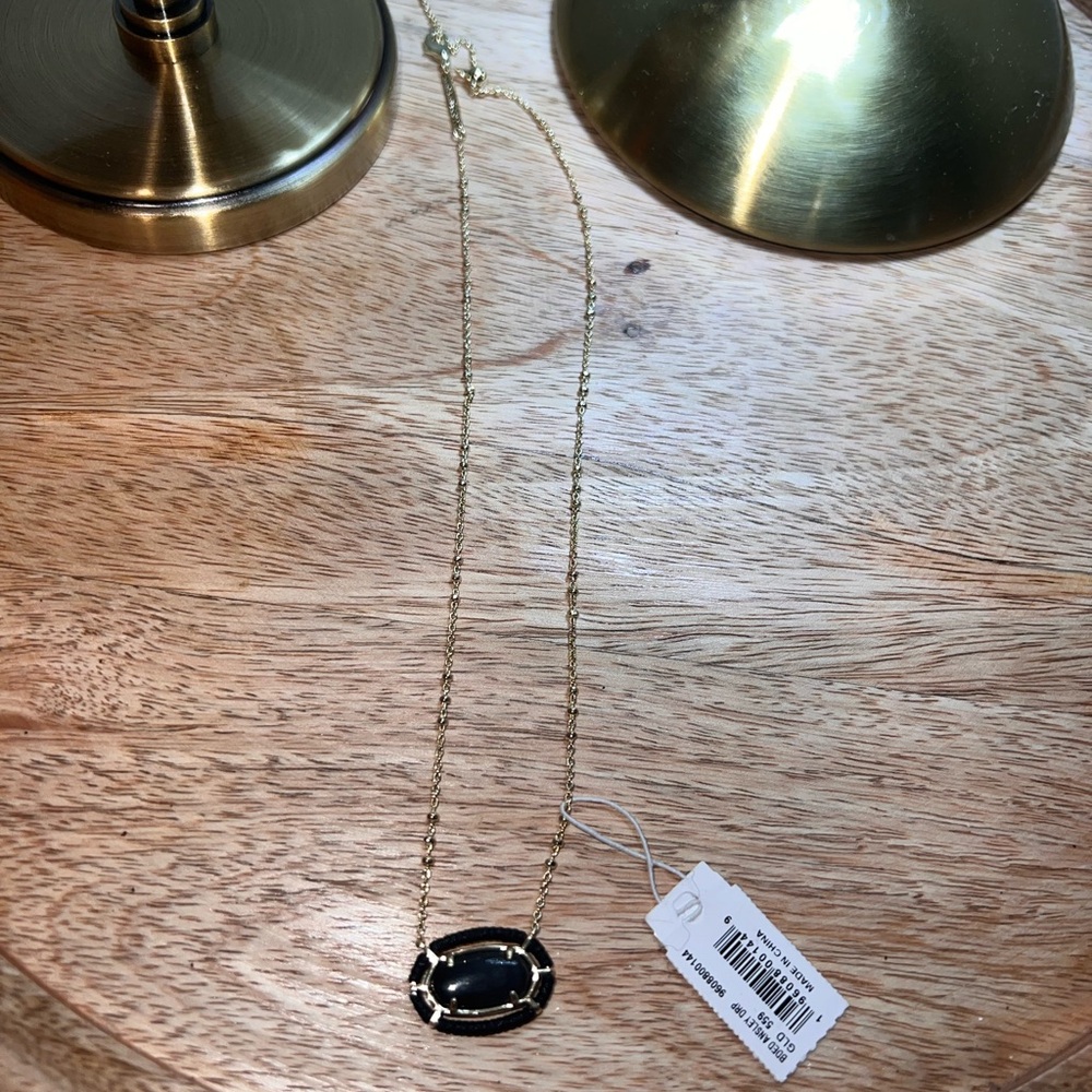 Kendra Scott Elisa Necklace- Black